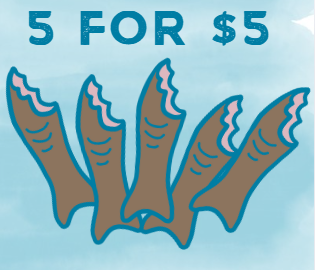 Chocky Fish - 5 for $5!