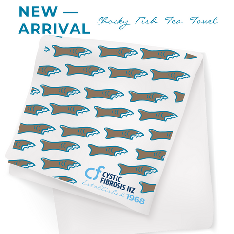 The Chocky Fish Tea Towel Pre-order