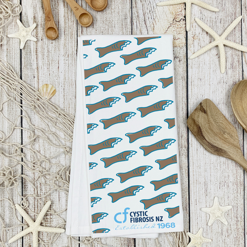 The Chocky Fish Tea Towel Pre-order