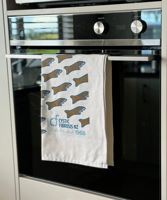 The Chocky Fish Tea Towel