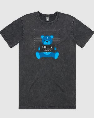 Guilty Fred Bear - Stonewash Staple Tee